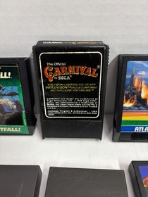 Intellivision Game Lot of 12 - Pitfall Donkey Kong Frogger Atlantis Carnival +