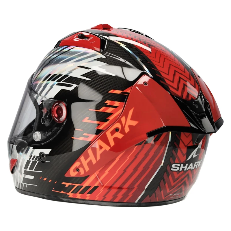 Shark Aeron Edgy Carbon Red White, photo 3 of 7