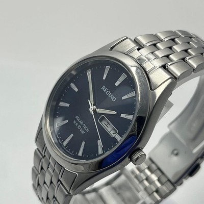 CITIZEN REGNO E101-S028221 Herren Solaruhr Navy Dial 37,3mm