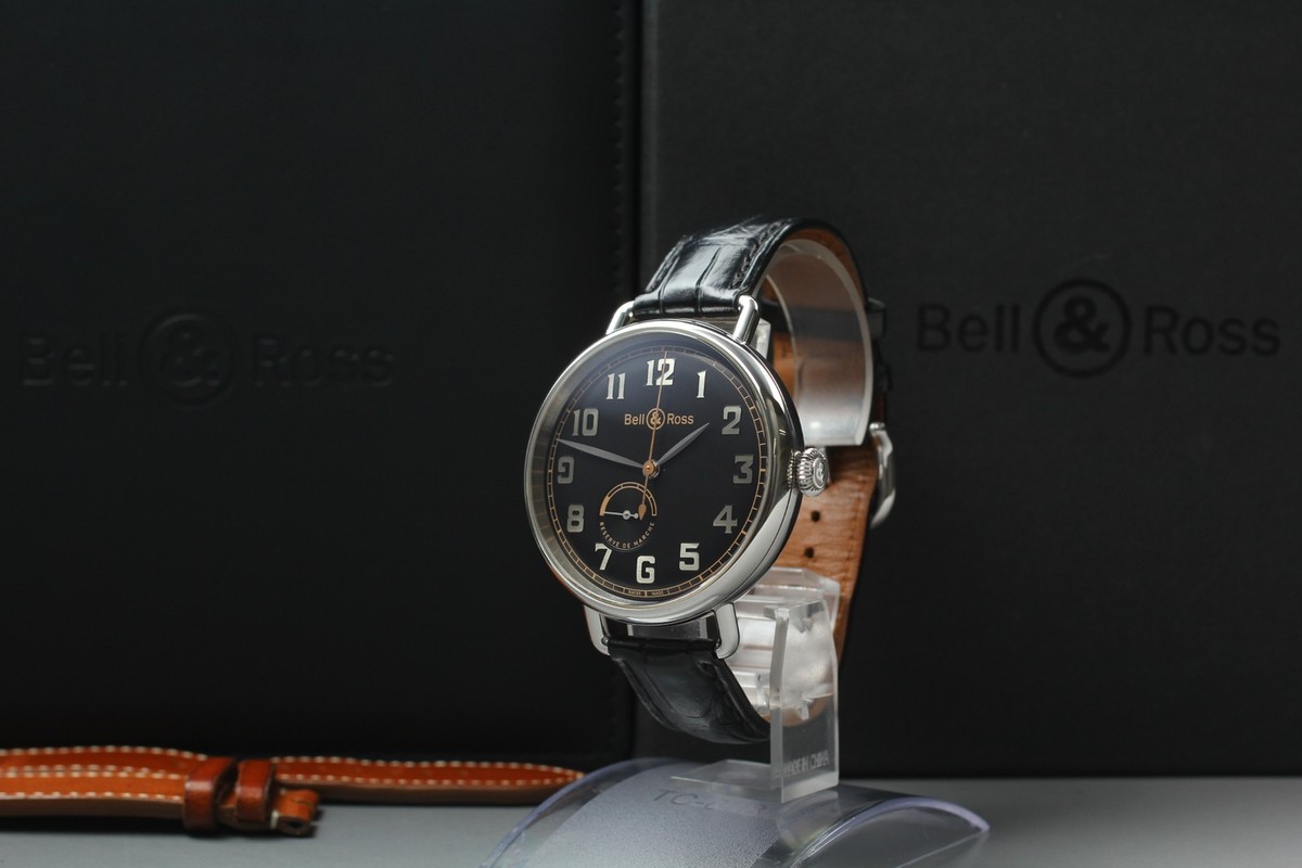 w/Box, Paper Bell Ross WW1-97 Heritage 44mm Power Reserve