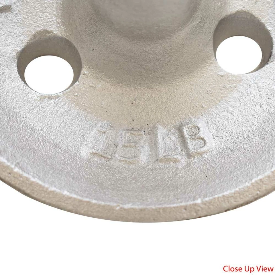 Anclaje labial Attwood Boat Mushroom 9943-1 | Hierro fundido de 15 lb Foto 3 de 4