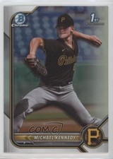 2022 Bowman Draft Chrome Refractor Michael Kennedy #BDC-176 6u5