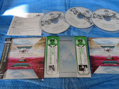 TANGERINE DREAM The Virgin Years : 1974 - 1978 Mini LP SHM CD JAPAN VJCP98012~14