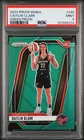2024 PANINI PRIZM WNBA GREEN PRIZM #145 CAITLIN CLARK ROOKIE RC PSA 9