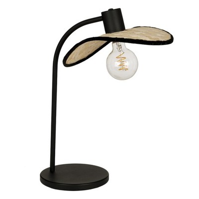 Eglo 44046A Marywell 18'' Tall Arc Table Lamp - Black