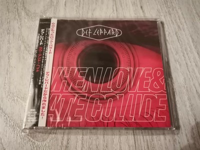 Def Leppard - When Love & Hate Collide - 1995 - 1st PRESS JAPAN - CD SEALED!!
