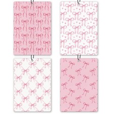 Coquette Pink Bow Cute Vanilla Car Freshener 4pcs, Preppy Girly Fresheners, C...
