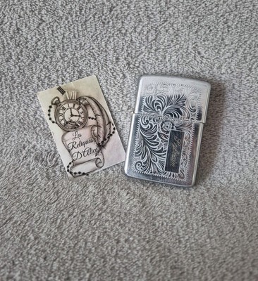 ZIPPO Feuerzeug Bradford.PA. V 1989 Gravur Sylvain