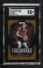 2023 Panini Prizm WNBA Fireworks Gold 7/10 Elena Delle Donne #10 SGC 10 GEM 0q5k
