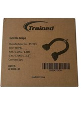 Trained Tricep Rope Pull Down Cable Gorilla Head Grips 27  Rope Length Black