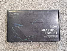 UGEE M708 Graphics Tablet Drawing Pad w/ Pen, USB Cable  Accessories