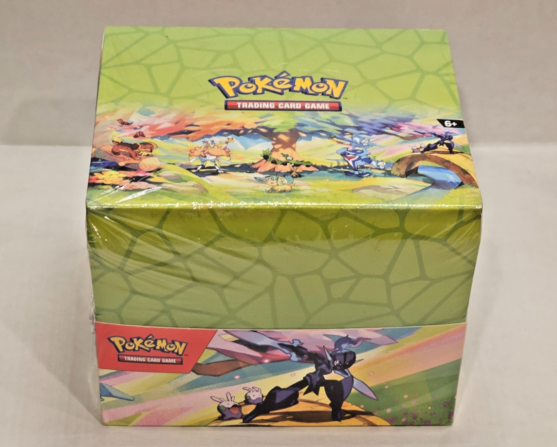 Vibrant Paldea Pokemon Scarlet & Violet TCG Sealed Display of 10 Mini Tins - NEW