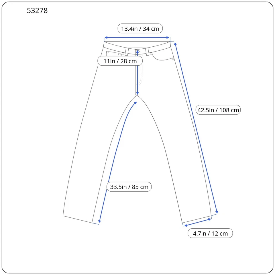 VERO MODA Jeans De Mujer Azules Skinny Con Botones Stretch Lavados - Imagen 4 de 4