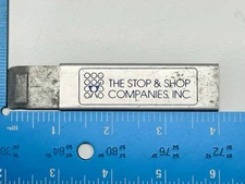 1960s Vintage The Stop & Shop Companies Inc. Employee Advertisement Box Cutter