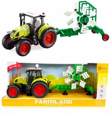 Bauernhof Traktor LKW Spielzeug Ernte Rechen pädagogische Lichter & Geräusche von Big Daddy