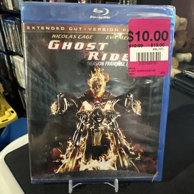 Ghost Rider 2007 (Blu-ray) Extended Cut, Sealed NICOLAS CAGE,  EVA MENDES