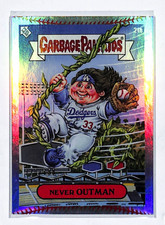 JUNGLE JAMES OUTMAN 2023 GPK x MLB Garbage Pail Kids Foil #/199