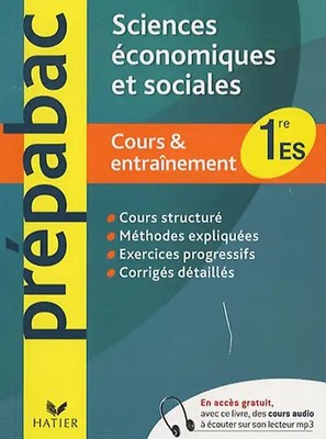 Sciences économiques et sociales 1e ES - Drouin, Jean-Claude