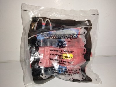 Transformers Armada Optimus Prime McDonald's Happy Meal Toy Hasbro 2002 Sealed