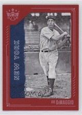 2021 Panini Diamond Kings Red Framed Joe DiMaggio #10 HOF 01pp