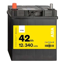 Denagi 42Ah Autobatterie ASIA A42L 12V Wartungsfrei 340A Kompakt Zuverlässig