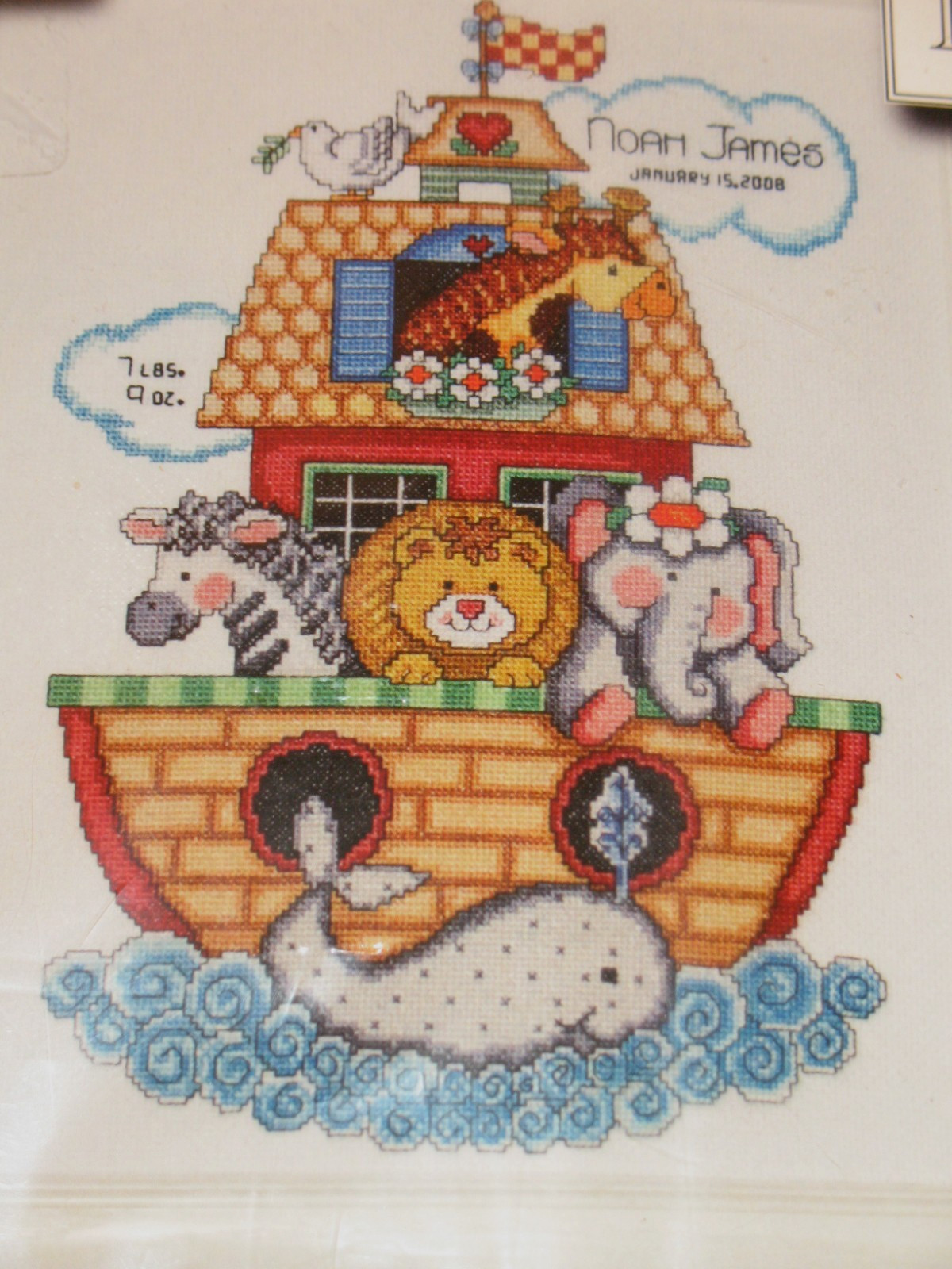 Sampler  11 X 14 Kit Birth Record