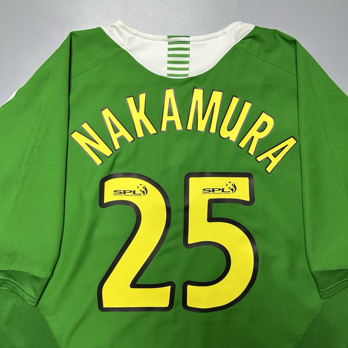 CELTIC NIKE 2005/2006 FOOTBALL SOCCER AWAY JERSEY #25 NAKAMURA