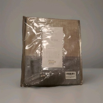 central park rod pocket panels set of 2 polyester 40 inch by 84 inches