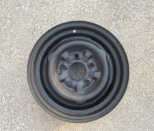 1950s Chevrolet Gm 14 X 5 Five Lug 5x5 Lug Steel Rim Wheel Blasted Painted