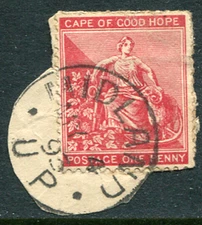CAPE OF GOOD HOPE: (21484) MIDLAND UP railway TPO cancel 1893