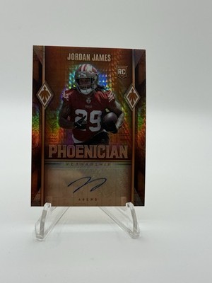 2025 Panini Phoenix - Phoenician Penmanship Jordan James #PHP-JOJ /199 (AU, RC)