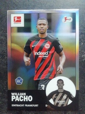 2023-24 Topps Chrome Bundesliga Willian Pacho 1963 Topps RC #TAN-16 Frankfurt 