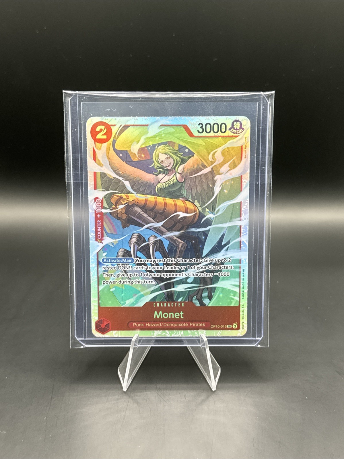 Monet OP10-016 Super Rare Royal Blood One Piece English
