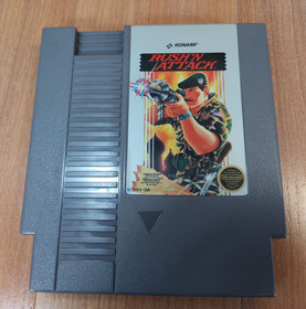 MINTY BOX CIB Hangtab Rush'n 'N Attack complete in nintendo nes collectr lot A+