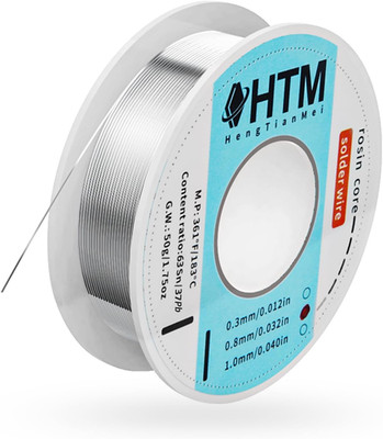 63 37 Rosin Core Solder Wire 0.8mm 50g Low Temp Tin Lead Electronics