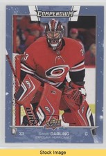 2017-18 Upper Deck Compendium Blue Scott Darling #646 READ o1h