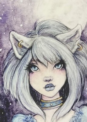 ACEO Fantasy PRINTS FoGG art atc cards 2.5 x 3.5 Faerie Set of 5