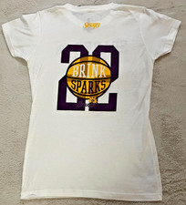 WNBA LA Sparks Women's Brink #22 Jersey Shirt White T-Shirt Various Sizes NWT