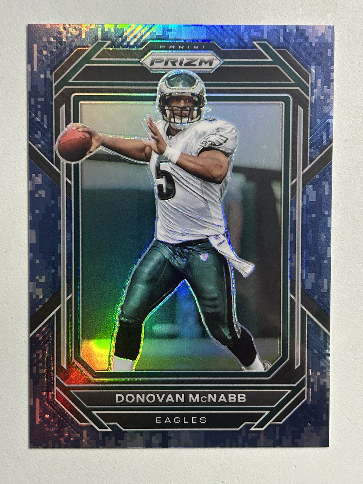 2022 Panini Prizm - Donovan McNabb #242 Navy Camo Prizm /25