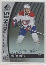 2017-18 SP Game Used Authentic Rookies Rainbow 102/219 Victor Mete #88 01ks