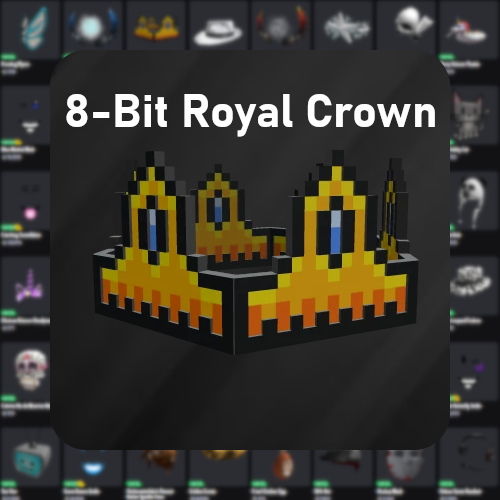Roblox Limited Items Clean & Legit 🔥8-Bit Royal Crown, Gold Clockwork ...