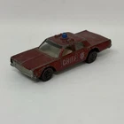 Hot Wheels Redline 1969 Red Fire Chief Cruiser