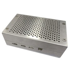 Enclosure Protective Shell Box Metal Case Cover For Raspberry Pi4