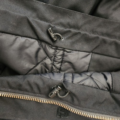 Carhartt Giacca Uomo 2XL Nero Tela Anatra Outdoor Trapuntata Foderata Abbigliamento da Lavoro Y2K - Foto 9 di 14