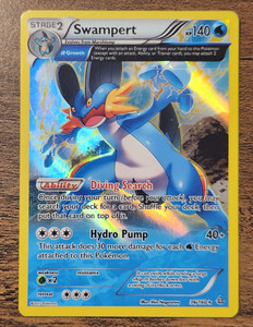 Swampert Pokemon Card