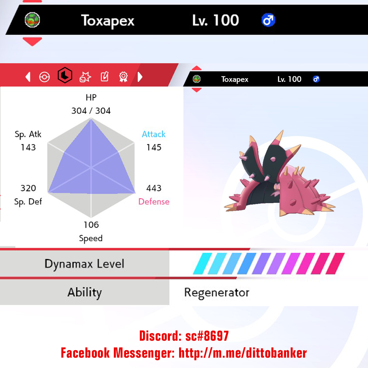 Toxapex X Pok&eacute;mon Xenoverse Wiki Fandom