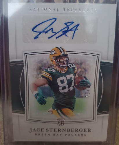 Jace Sternberger 2019 Panini National Treasures Football #18/99 Auto Autograph