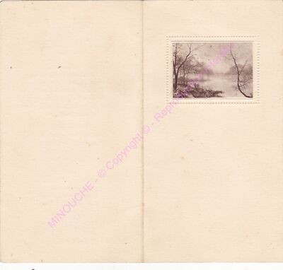 Menu Dejeuner Salle De Belle Ansicht 37150 Bléré September 1931 Catering Louault