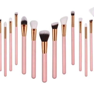 Kostenloser Versand 12-teiliges Make-up Pinsel Set Huda Dupe Gratis Geschenk