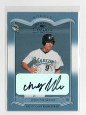 2003 Donruss Classics AUTOGRAPH ROOKIE #191 Jesus Medrano FLORIDA MARLINS #/500